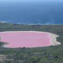 Un lac rose en Australie – le lac Hillier