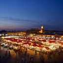 Marrakech et la place Jemaa el-Fna